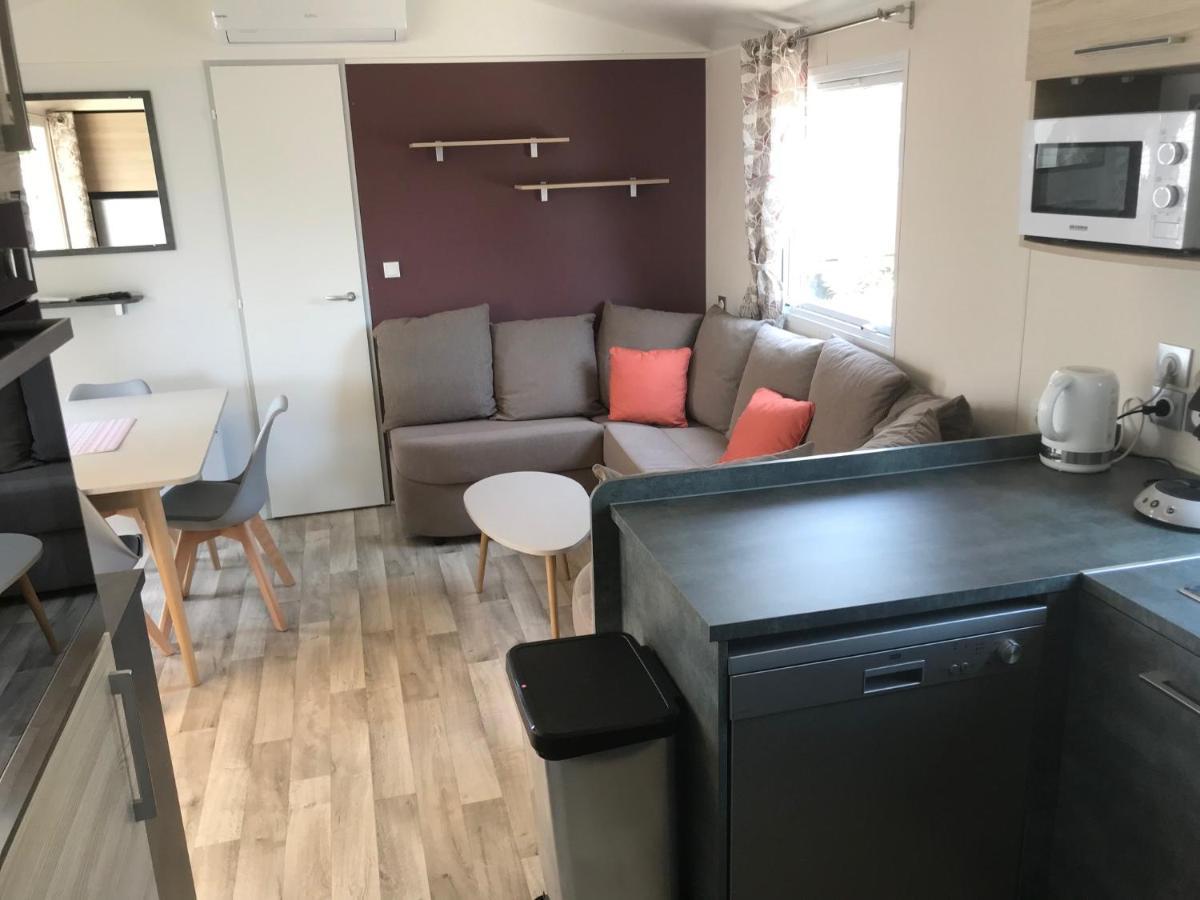 קאנט אן רוסיון Mobil Home Camping Le Mar Estang Bord De Plage מראה חיצוני תמונה
